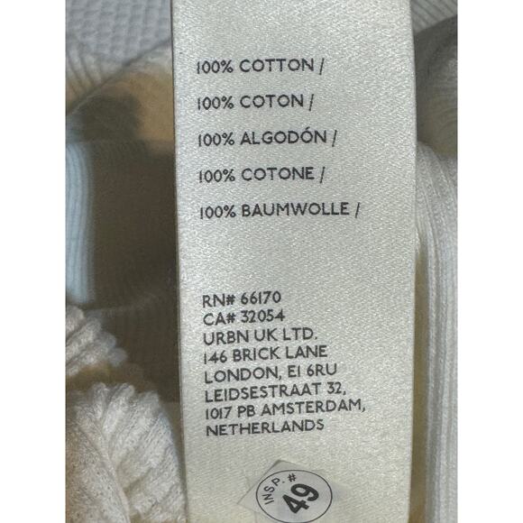 Free People Santa Clara Thermal Henley in Alabaster Size Medium - Picture 5 of 8